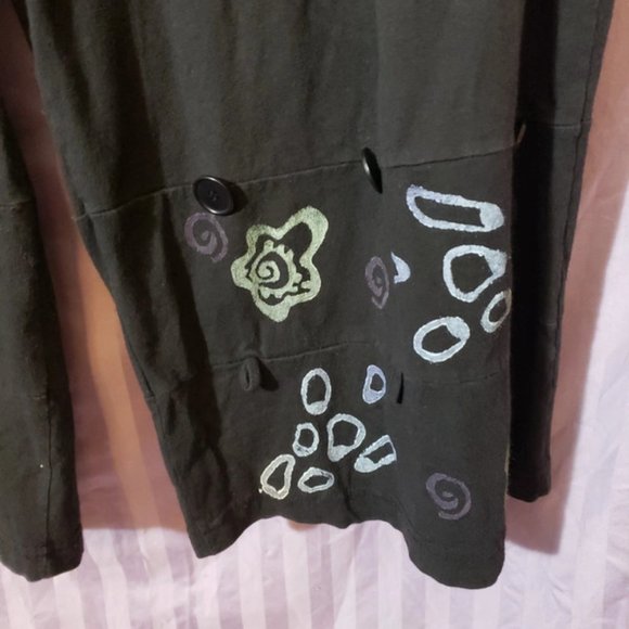 Blue Fish Palazzo Hippie comfy capri flowy pants - Picture 8 of 17